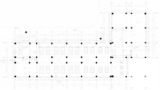 5层产业园商铺及金库框架结构CAD施工图纸(两栋，含建筑图纸) - 5