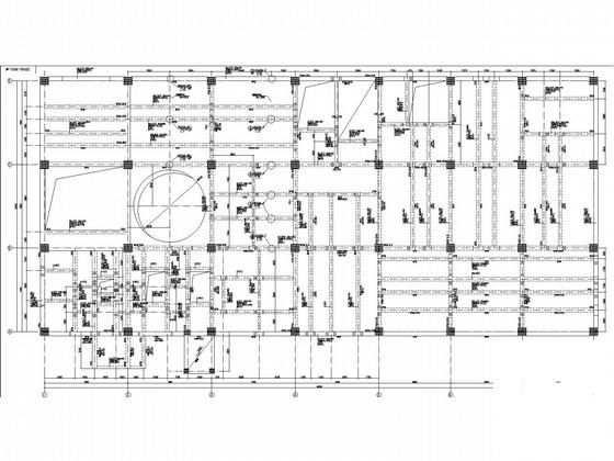 6层钢筋砼框架高层工业结构CAD施工图纸（条形基础） - 1