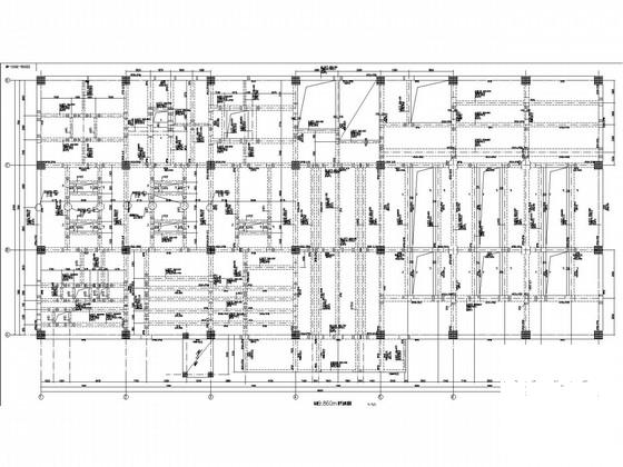6层钢筋砼框架高层工业结构CAD施工图纸（条形基础） - 2