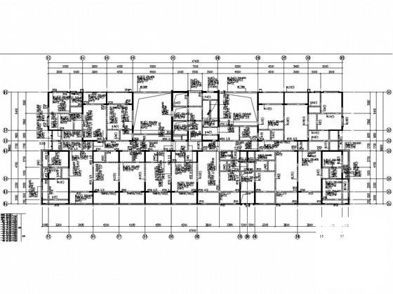 26层剪力墙结构外语培训中心结构CAD施工图纸(基础采用桩基础) - 3