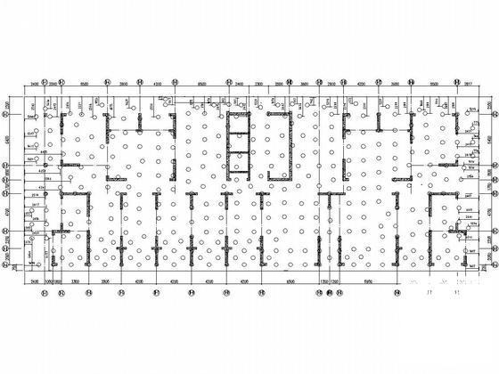 26层剪力墙结构外语培训中心结构CAD施工图纸(基础采用桩基础) - 4