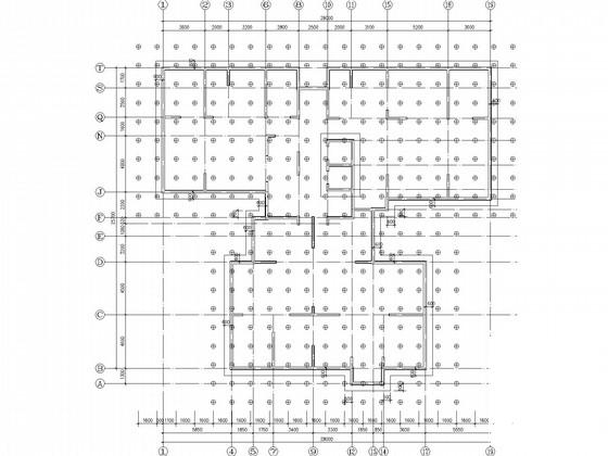 CFG复合桩23层剪力墙住宅楼结构CAD施工图纸 - 2