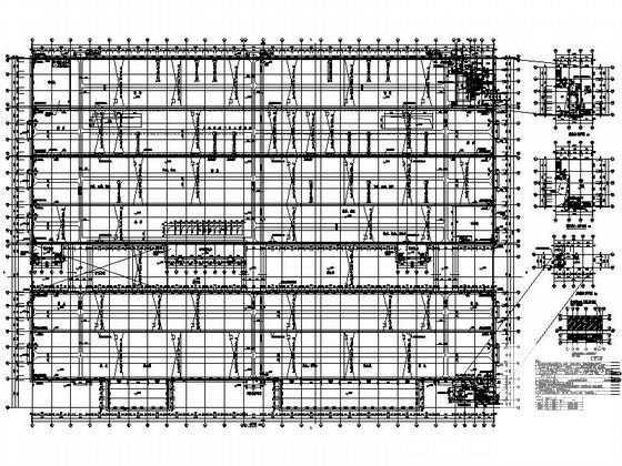 公司4层厂房建筑施工CAD图纸(卫生间详图) - 3