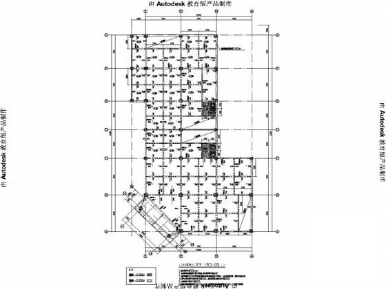 3层框架结构旅游综合体结构CAD施工图纸（独立基础） - 2