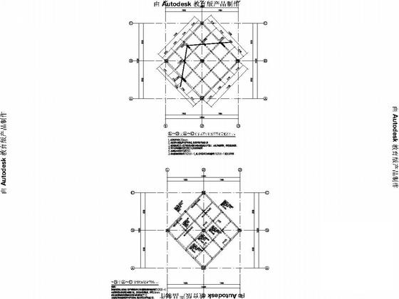 3层框架结构旅游综合体结构CAD施工图纸（独立基础） - 5