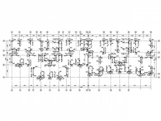 18层剪力墙住宅楼结构CAD施工图纸(梁筏基础) - 1