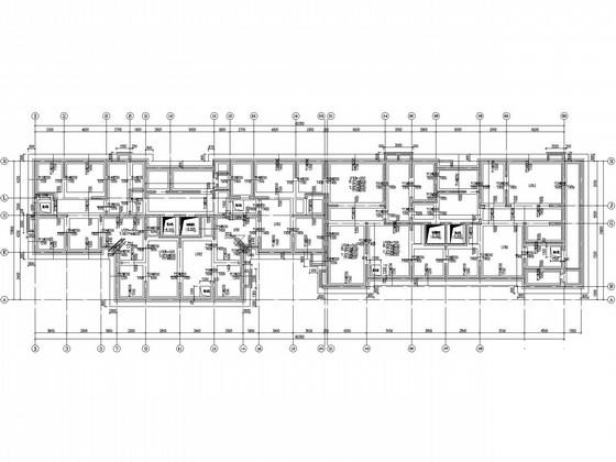 18层剪力墙住宅楼结构CAD施工图纸(梁筏基础) - 2