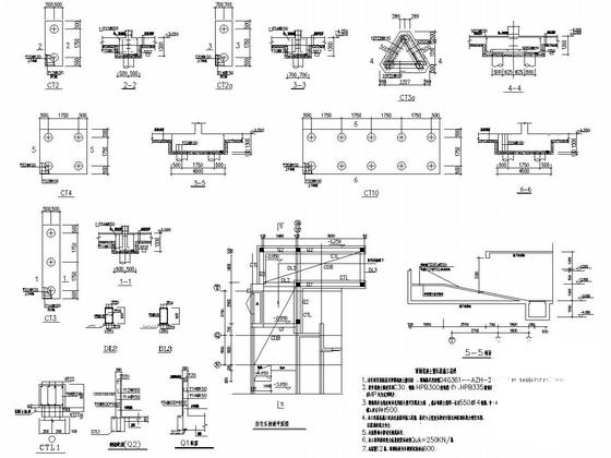 15层剪力墙结构带阁楼住宅结构CAD施工图纸(基础设计等级) - 4