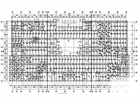 5层框架结构影视娱乐城结构CAD施工图纸 - 3