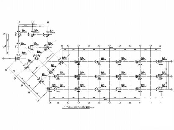 20层剪力墙结构带商业裙房住宅楼结构CAD施工图纸 - 4
