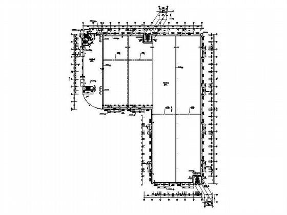 工业园3层标准厂房建筑施工CAD图纸 - 3