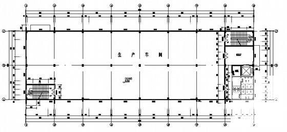 科技公司新建厂区4、5号厂房建筑施工CAD图纸 - 2