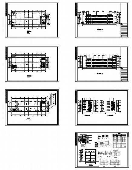 科技公司新建厂区4、5号厂房建筑施工CAD图纸 - 3
