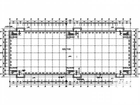 中小企业孵化基地2层厂房建筑施工CAD图纸 - 3