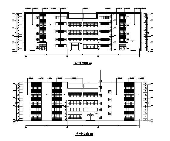 科技公司新建厂区建筑群建筑设计CAD施工图纸 - 5