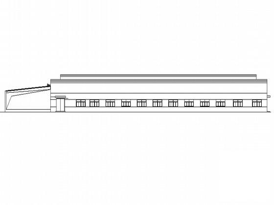 台商化纺工厂厂房建筑CAD施工图纸 - 1