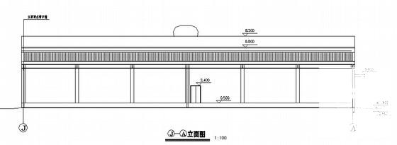 台商化纺工厂厂房建筑CAD施工图纸 - 2