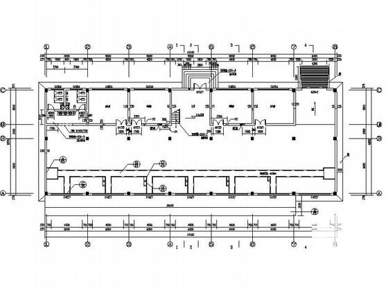 2层高功放实验室建筑施工CAD图纸(卫生间详图) - 3