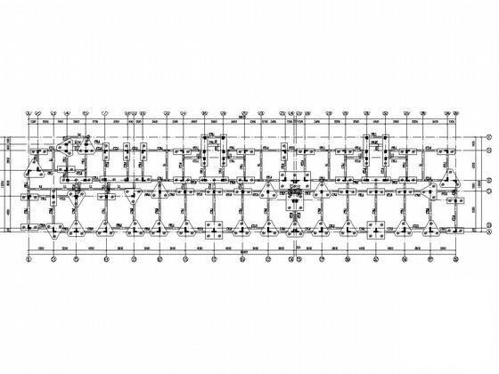 7层框架结构住宅楼结构CAD施工图纸（建筑图纸） - 2