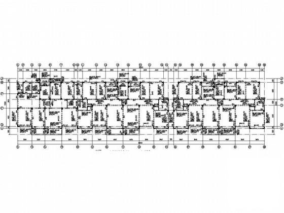 7层框架结构住宅楼结构CAD施工图纸（建筑图纸） - 3