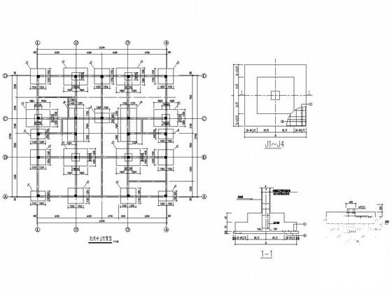 3层框架结构车间结构CAD施工图纸（建筑） - 3