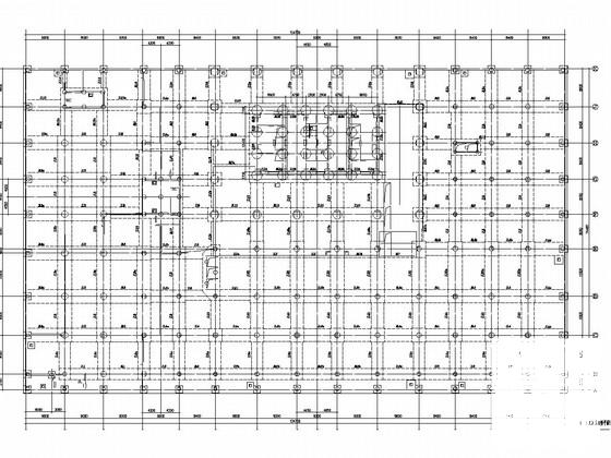 33层框剪核心筒结构商用楼结构CAD施工图纸（裙房带车库） - 3
