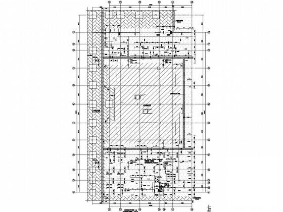 20层部分框支剪力墙结构旧村改造综合楼结构CAD施工图纸 - 1