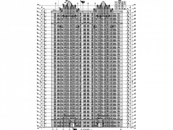 32层框剪住宅楼结构CAD施工图纸(预应力管桩、含建施)(集水坑大样图) - 1