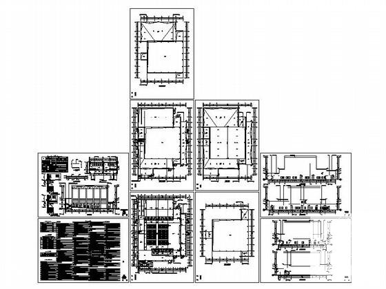 大型娱乐主题公园之梦幻王国演艺中心建筑施工CAD图纸(节能设计说明) - 4