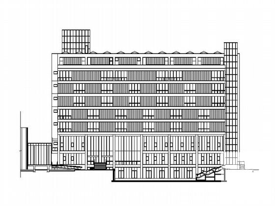 著名大学建筑城规学院教学楼扩建建筑方案设计图纸（实景照片）(总平面图) - 1