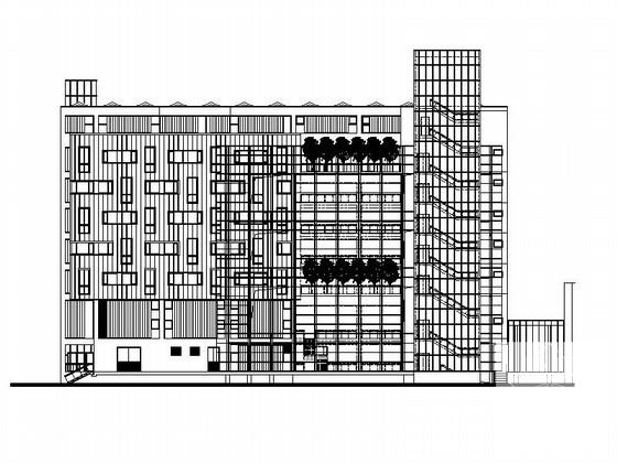 著名大学建筑城规学院教学楼扩建建筑方案设计图纸（实景照片）(总平面图) - 5