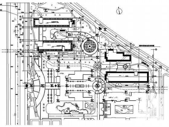 职业中专5层实验楼建筑施工CAD图纸(卫生间大样) - 4