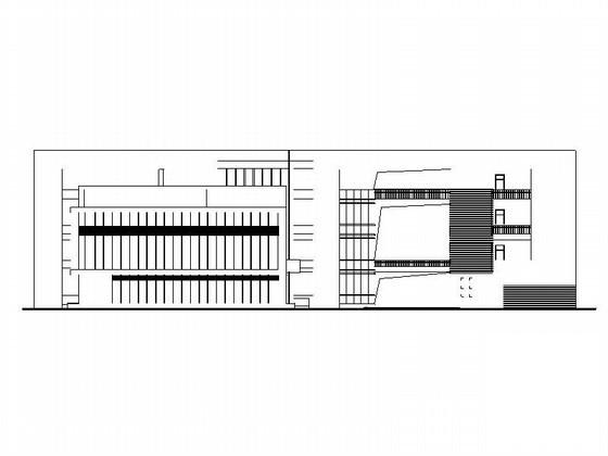 星光学校4层综合楼建筑初步图纸(屋顶构架平面图) - 1
