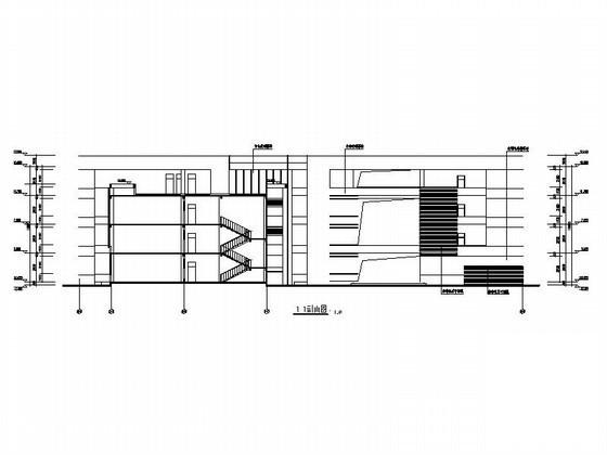 星光学校4层综合楼建筑初步图纸(屋顶构架平面图) - 2
