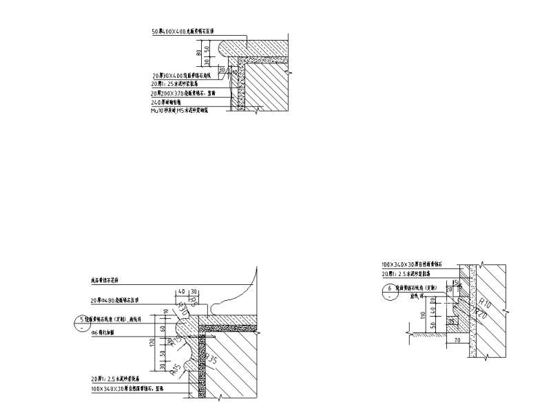 小区弧形花钵座凳详图设计 (5)