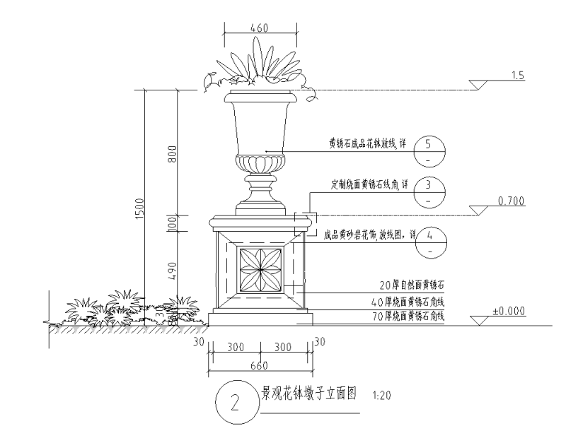 竖状花钵详图设计 (2)