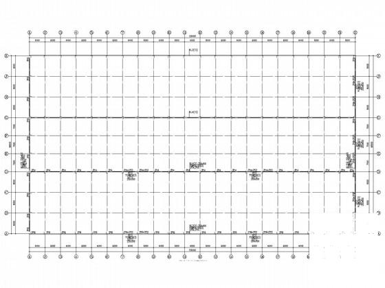 69米跨门式刚架厂房结构CAD施工图纸(建施) - 3