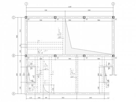 矿井回风散热系统循环水池及泵房结构CAD施工图纸 - 3