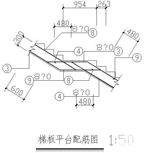 螺旋楼梯节点图 - 2