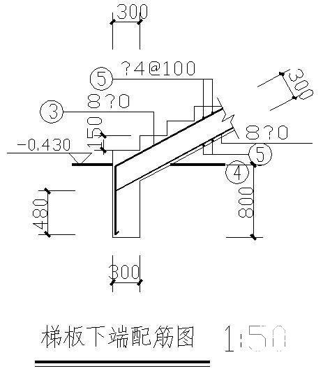 螺旋楼梯节点图 - 3