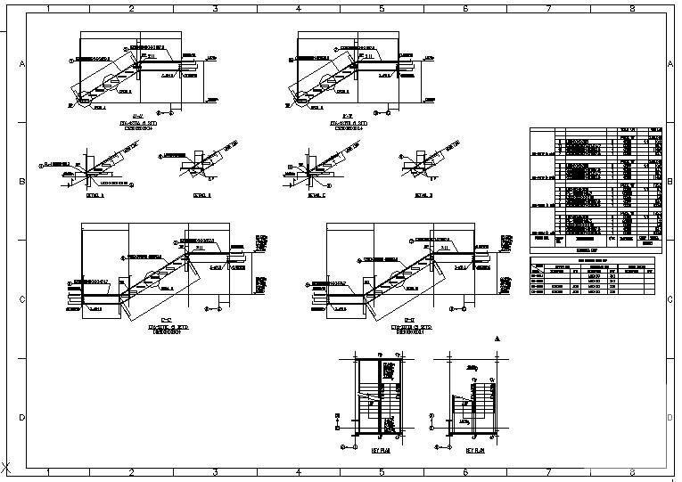 钢楼梯节点图 - 2