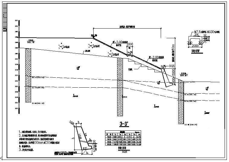 挡土墙结构节点图 - 3