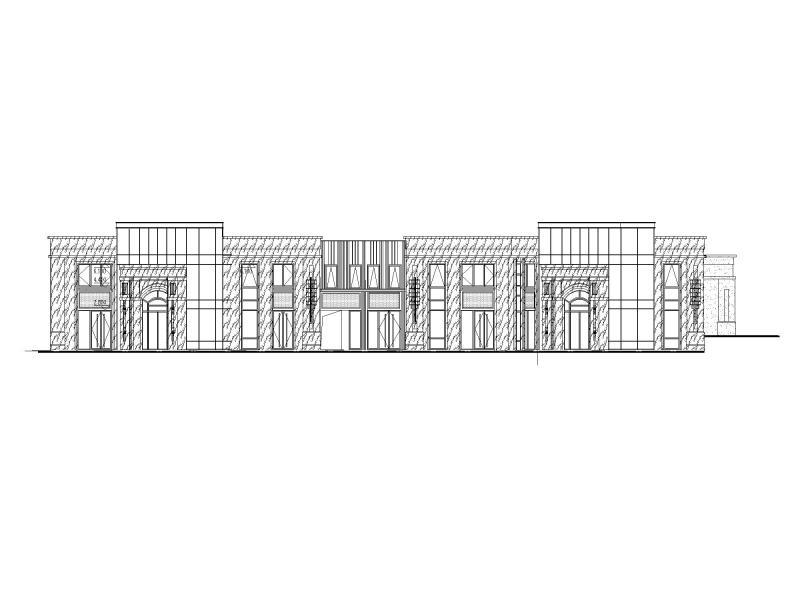 商业建筑施工方案图 - 1