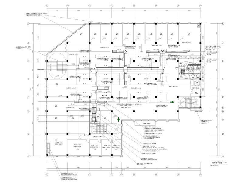 二层暖通平面图