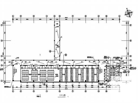 小学5层行政办公楼建筑施工CAD图纸 - 3