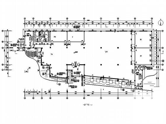 高级中学3层艺术楼建筑施工CAD图纸(卫生间详图) - 3