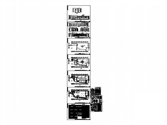 高级中学3层艺术楼建筑施工CAD图纸(卫生间详图) - 4