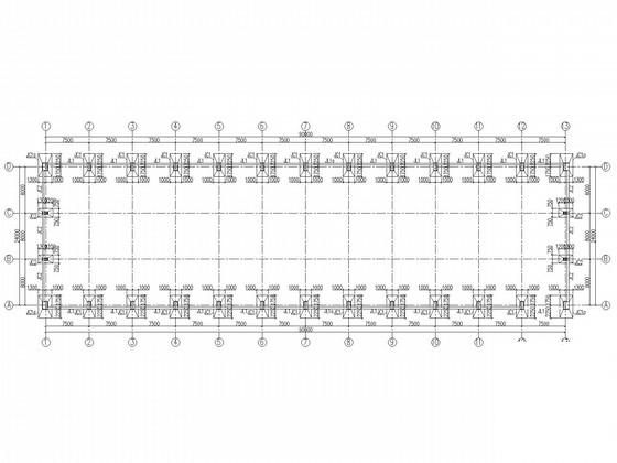 24米X90米门式刚架厂房结构CAD施工图纸(柱下独立基础) - 4