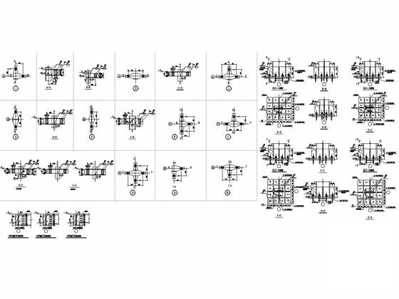 3层钢框架结构大型汽车产业园结构CAD施工图纸（建施） - 4