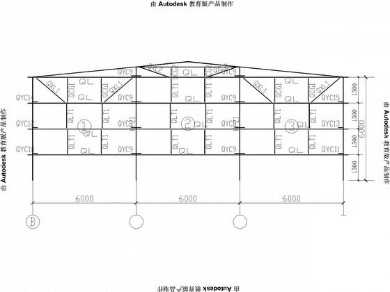 18米跨钢框架加工基地厂房结构CAD施工图纸（独立基础） - 5